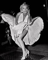 Sam Shaw shot several versions of this image of Marilyn Monroe posing over the updraft of a New York subway grating for 1954's The Seven Year Itch. A court ruled Monroe's estate has no rights to the image.